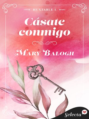 cover image of Cásate conmigo (Huxtable 1)